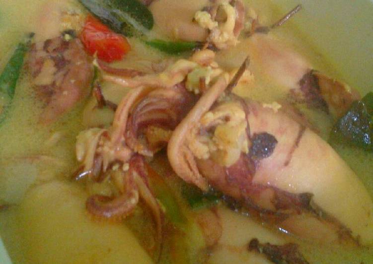 resep masakan ?gulai cumi isi talur?