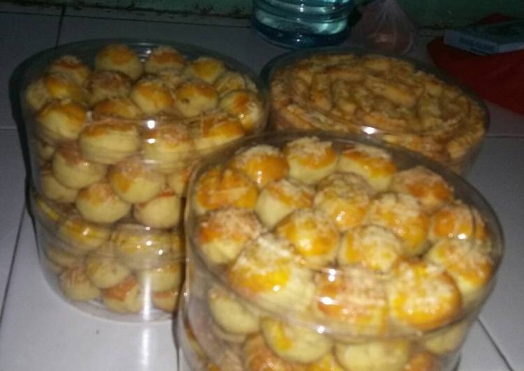 resep lengkap untuk Nastar keju