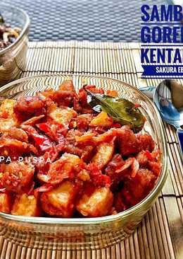 Niiyama Sambal Goreng kentang Tempe Sakura Ebi