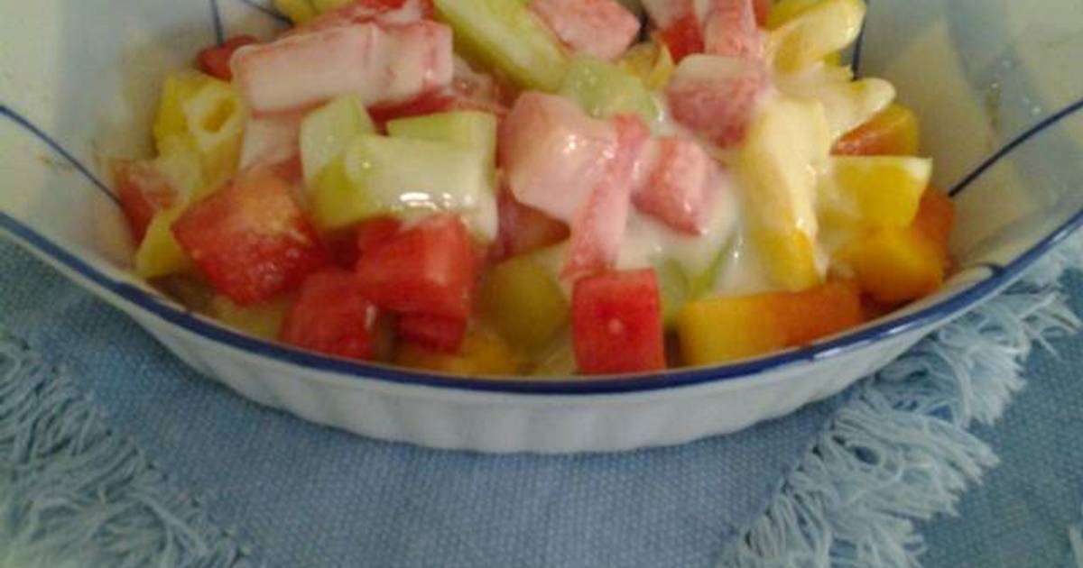  Resep  1 Salad  buah  oleh Dapur Kingkin Cookpad 