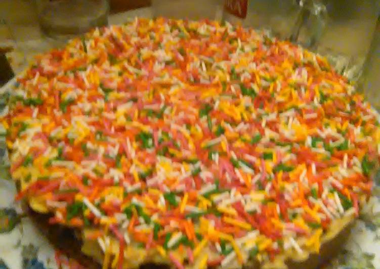 gambar untuk resep makanan Bolu tabur ceres warna warni irit bahan