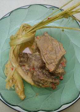 Rendang daging sapi rasa pedas nendang ð