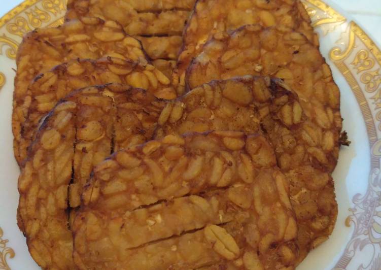 resep makanan Tempe goreng gundul ????