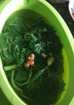 Sayur bening daun labu siyam