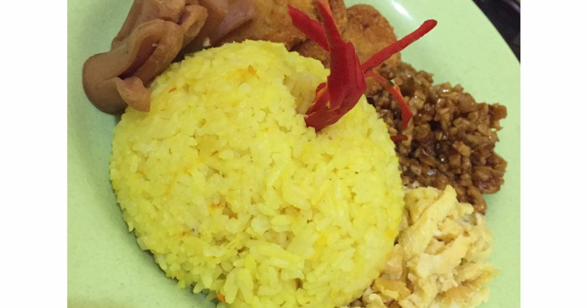 796 resep  nasi  kuning  magic  com enak dan sederhana  Cookpad