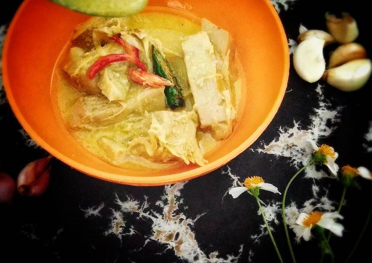 cara membuat Sayur Santan Nangka Muda Istimewa