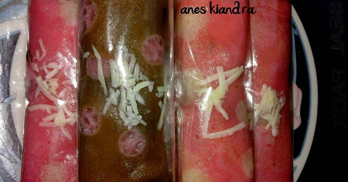 Resep Dadar gulung isi pisang coklat
