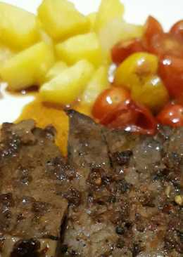 Simple Sirloin Beef Steak