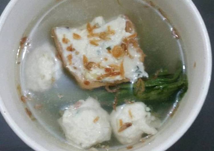 Resep Baso tahu ayam