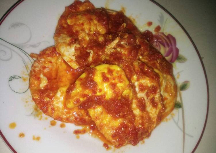 Resep Balado Telor Ceplok by Ezelea Oleh Nurul Eka Sukma