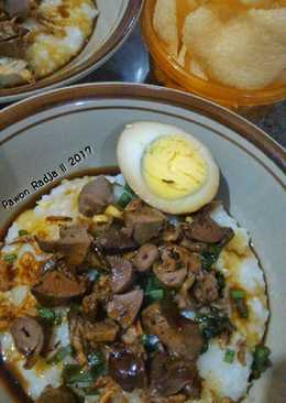 Bubur Magicom spesial Ati Ampela & telur