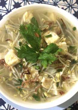 Sayur taoge dan tahu