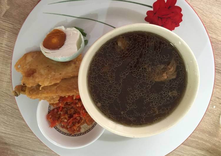 resep masakan Rawon ala letty.