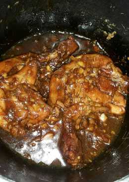 Ayam Kecap Rice Cooker