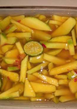Asinan mangga muda simple