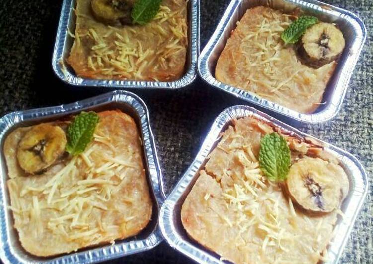 resep makanan Banana Schotel Panggang ??????