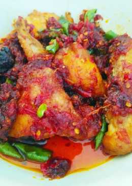 Ayam cabe merah (ala anak kost)