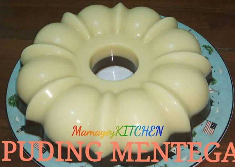 bahan dan cara membuat Puding Mentega HITZ mudah dan murah