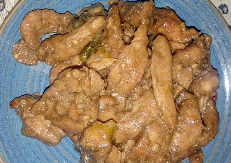 resep lengkap untuk Ayam Saus Teriyaki