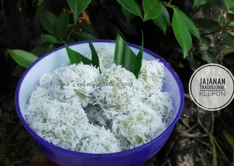 gambar untuk resep makanan Klepon gula merah simple