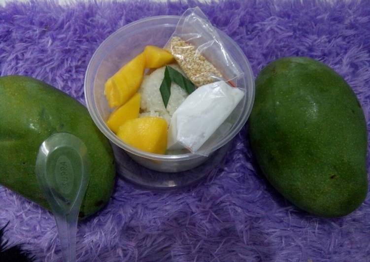 Resep Ketan wijen mangga Kiriman dari siska kristal