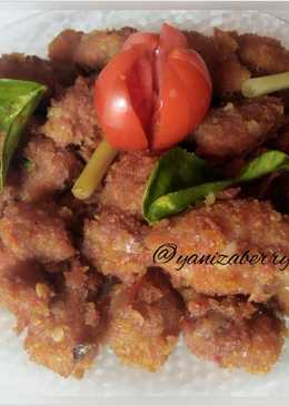 Ayam Crispy Saus Padang