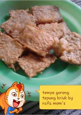 Tempe goreng tepung kriuk