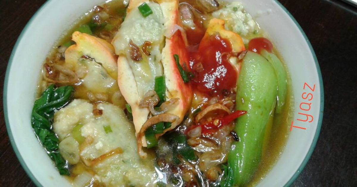 Resep Bakso Tahu Ayam simple ala Tyasz Riyanto