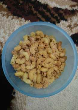 Makaroni goreng sapi panggang