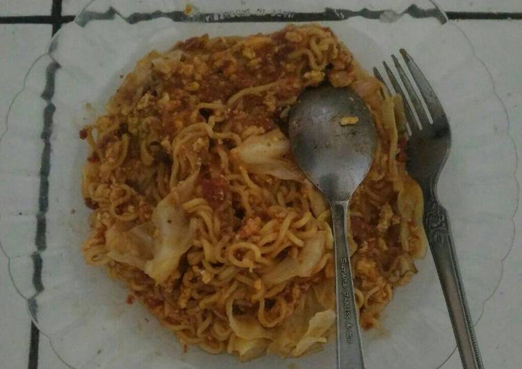 Resep Mie goreng sore Karya Annisa Nur Muslimah