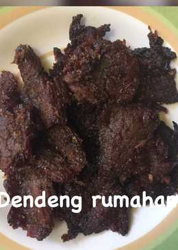 Dendeng daging sapi kering manis rumahan