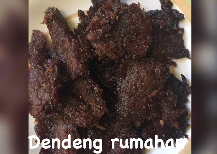 resep Dendeng daging sapi kering manis rumahan