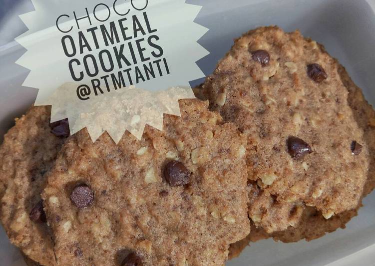 Resep Choco Oatmeal Cookies Kiriman dari Rastra Tri Murdihartanti