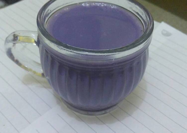 gambar untuk resep makanan Milk Taro (Susu Ubi Ungu)