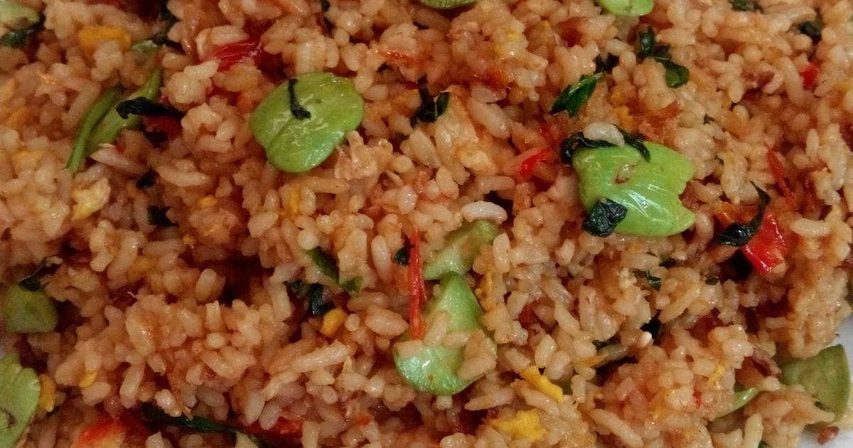  Resep  Nasi  Goreng  Pete  Pedas  oleh Rika Cookpad