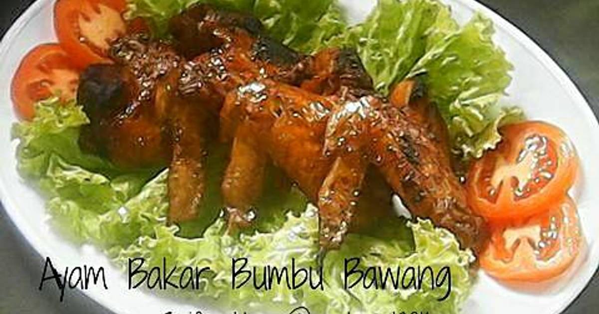 1 resep ayam bakar bumbu bawang bumbu minimal rasa 