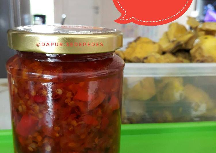 resep masakan Sambal Bawang ala Bu Rudy