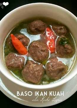 Baso Ikan Kuah ala Kaki Lima