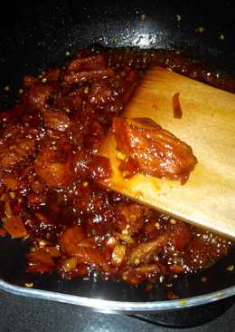 Daging Sapi Kecap Pedas