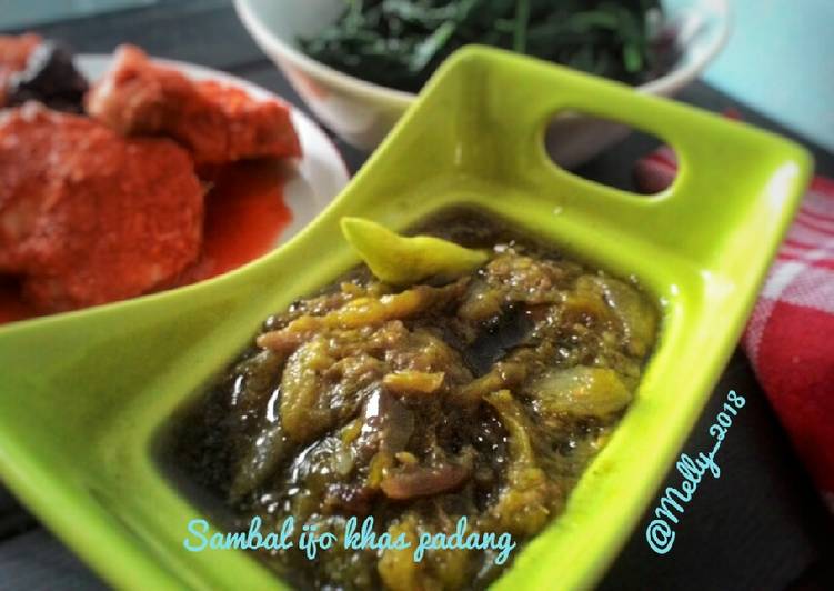 resep makanan Sambal ijo khas padang #pr_RecookRancakBana