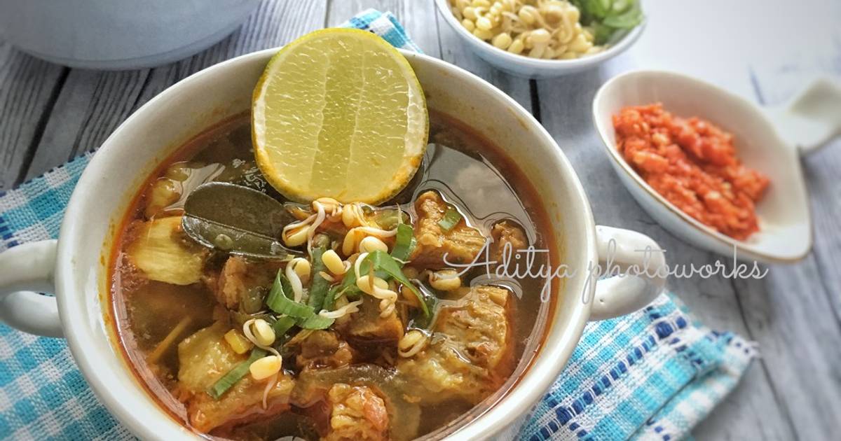 21 resep soto tauto enak dan sederhana - Cookpad