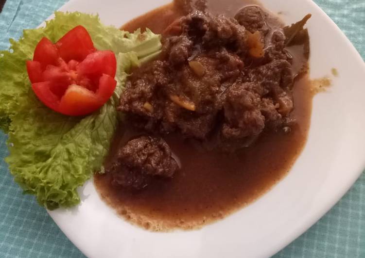 gambar untuk resep makanan Krengseng kambing bb kecap #festivalresepkulinerasia #indonesia