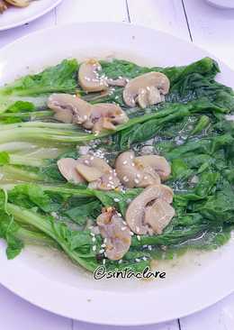 Sayur saus tiram ala resto