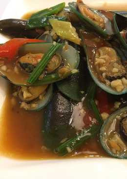 Kerang Hijau saos tiram