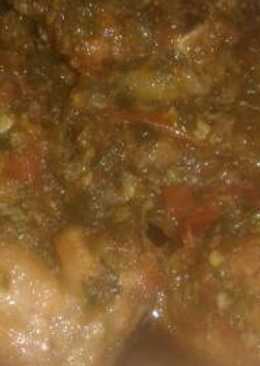 Ayam sambel cabe ijo