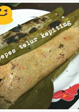 Pepes telur kepiting