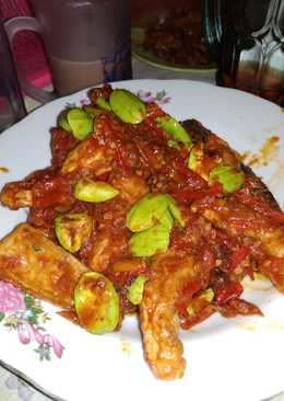 Otak otak balado (sambal Pete)