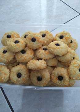 Kue janda genit / butter cookies alla monde