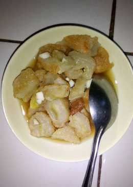 Mpek mpek sederhana sedap tanpa ikan tenggiri