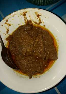 Rendang daging sapi